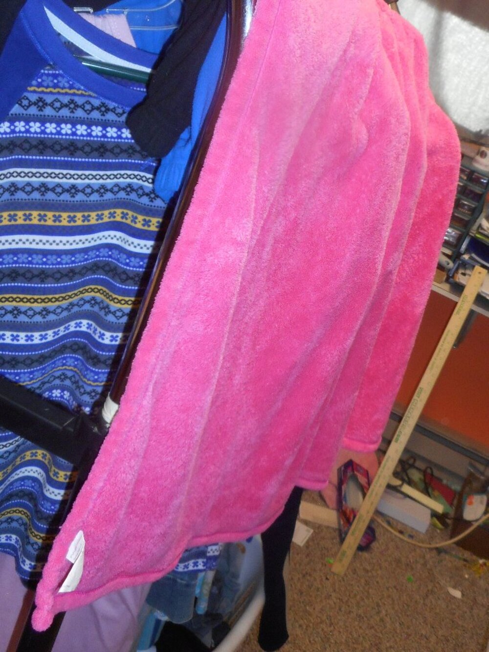 no brand tag found - after shower or bath wrap, PINK